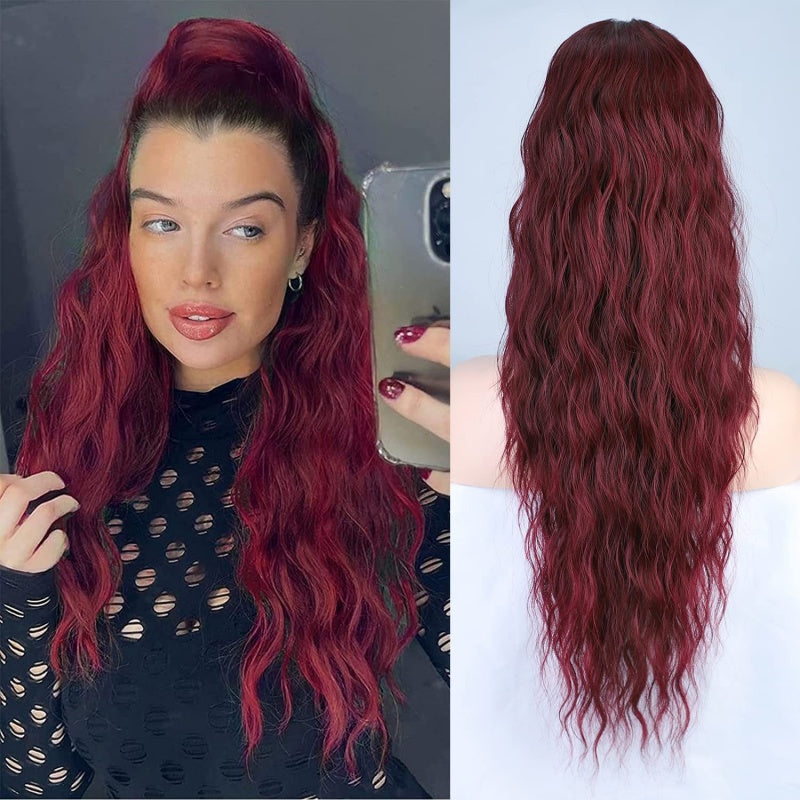 🫧🫧Limited Price ￡14.99-Last Day Promotion 49%OFF🫧Curly Wavy Frizzy Hair Extension with Ponytail