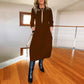 🎀Limited Sale 50% OFF🎀Women’s Casual Solid Color Round-neck Dress with Pockets