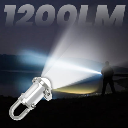 😍HOT SALE 50% OFF🔥Buy 2 get 10% off💥1200LM Super Bright Mini Keychain Flashlight Waterproof