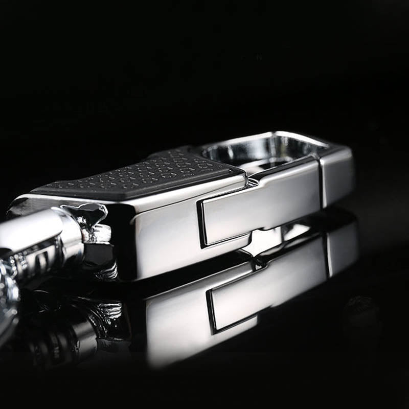 Business Style One-Press Open Keychain