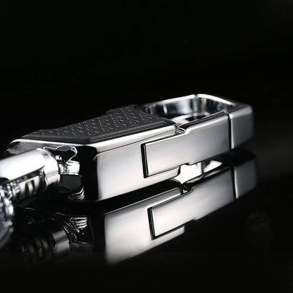 Business Style One-Press Open Keychain
