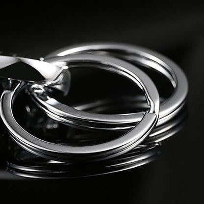 Business Style One-Press Open Keychain