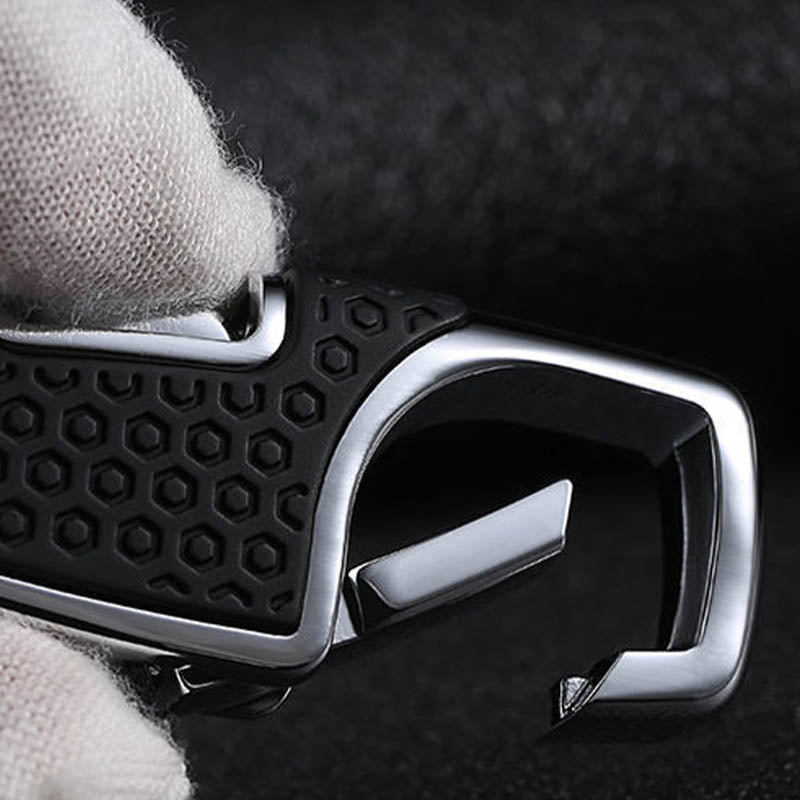 Business Style One-Press Open Keychain