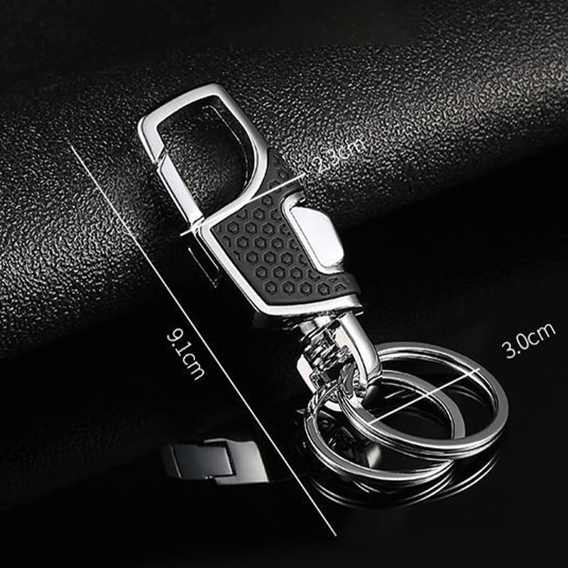 Business Style One-Press Open Keychain