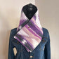 Women's Printed Neck Warmer with Button