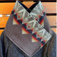 Women's Printed Neck Warmer with Button