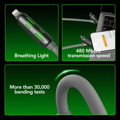 🔥Limited Time Buy 1 Get 1 Free⚡ 4-in-1 Multi 240W Fast Charging Cable⚡