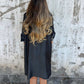 Women's Casual Denim Lapel Dress