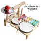 Wooden Multi-function Drum Set