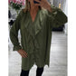 Women's Elegant Ruffled V Neck Blouse