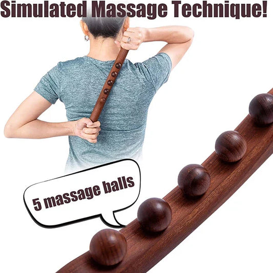 ⏳ Limited time 50% off! 💥Wooden lymphatic massage stick