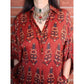 💥Hot Sale🍃Women's Fashion Loose Casual Printed Shirt and Striped Wide Leg Pants Set