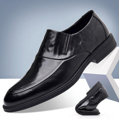 🔥2025 New Arrival 🎁Men's Business Casual Slip-On PU Leather Shoes👞
