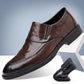 🔥2025 New Arrival 🎁Men's Business Casual Slip-On PU Leather Shoes👞