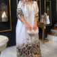 🌸Spring Specials🌸Women's Printed Lapel Long-Sleeved Maxi Dress