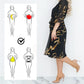 💃Elegant, loose midi dress with ruffled sleeves