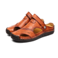 🔥2025 NEW SALES - 50% OFF🔥Large Size Soft Leather Men's Breathable Outdoor Sandals