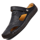🔥2025 NEW SALES - 50% OFF🔥Large Size Soft Leather Men's Breathable Outdoor Sandals