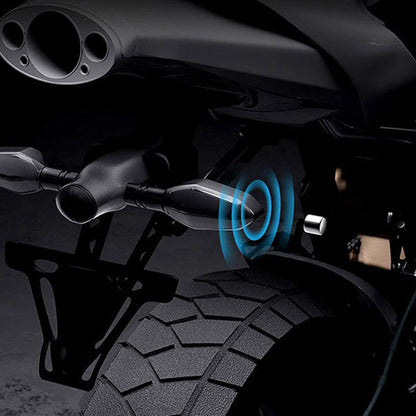 Electric Motorcycle Steering Projector Light