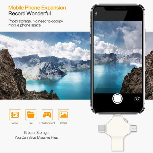 💜 LAST DAY PROMOTION - 50%OFF💜4-in-1 Multi-Interface Photo Backup Stick Set