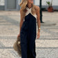 💐Spring Specials🌸 Women's Halter Neck Sleeveless Maxi Dress