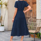🔥New Summer ❤️Women’s Casual Short-Sleeved V-Neck Maxi Dresses