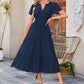 🔥New Summer ❤️Women’s Casual Short-Sleeved V-Neck Maxi Dresses
