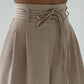 Women’s Solid Color High-Waist Straight-Leg Pants