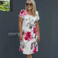 🔥HOT SALE 🌸 New Products🌈 Multi-plant Floral Print Cascade Dress
