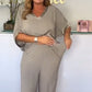 💗Limited Time Half Price Offer💗Casual V-Neck 2-Piece Set