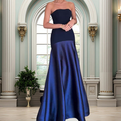 Elegant Off-Shoulder A-Line Long Dress