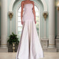 Elegant Off-Shoulder A-Line Long Dress