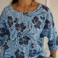 Women's Versatile Casual Printed Round Neck Top