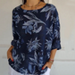 Women's Versatile Casual Printed Round Neck Top