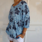 Women's Versatile Casual Printed Round Neck Top