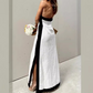 🎁50% OFF!🎁Women's Backless Halter Neck Split Maxi Dress – Effortless Elegance Awaits!