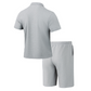 Men's Short-Sleeved Shirts ＆ Short Pants 2-Piece Set