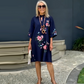 🔥HOT SALE 50% OFF🔥🌸 Spring Specials 💐 Women's V-Neck Floral Print Loose Dress – Breezy & Beautiful!