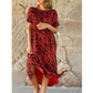 Oversized T-Shirt Midi Dress