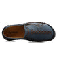 Men's Casual Faux Leather Slip-On Zipper Shoes