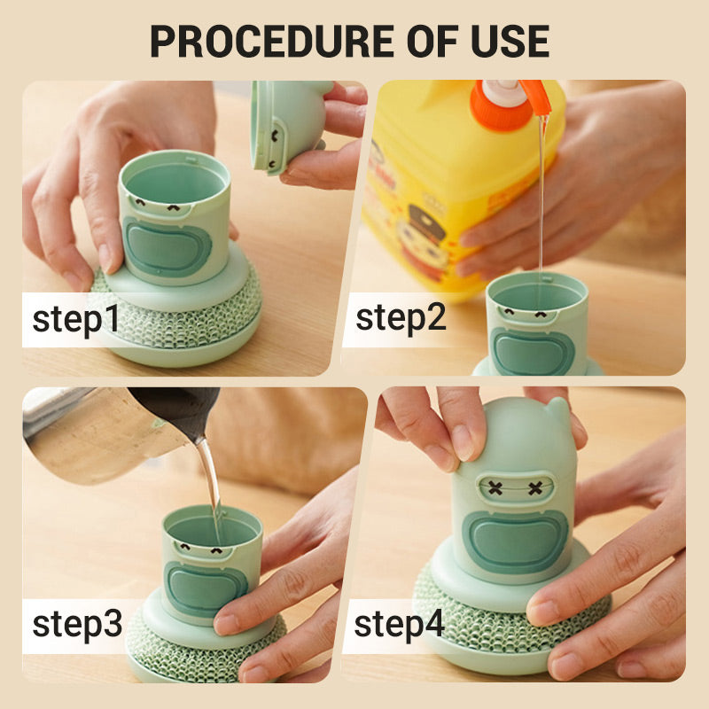 Cute Dishwashing Brush