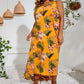 Women’s Printed Yellow Tank Sundress