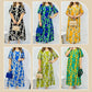 Women’s Elegant V-neck Short-sleeve Dress