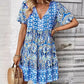 Boho V-Neck Vacation Dress