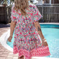 Boho V-Neck Vacation Dress