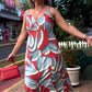🎁50% OFF!🎁 Limited-Time Sale on Women's Casual Printed Spaghetti Strap Dress – Shop Now!💖