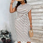 💃Women's Striped Tie Waist Dress