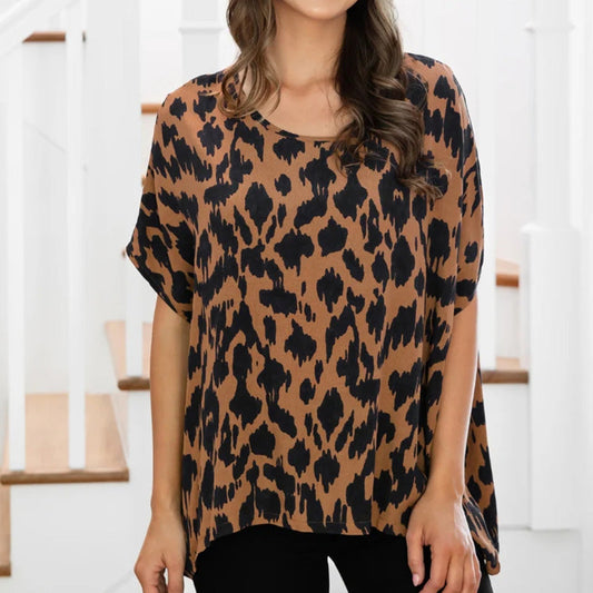 Women’s Scoop Neck Oversized Top