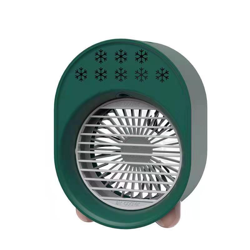 3-Speeds USB Portable Air Cooler Misting Fan