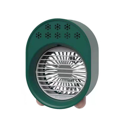 3-Speeds USB Portable Air Cooler Misting Fan